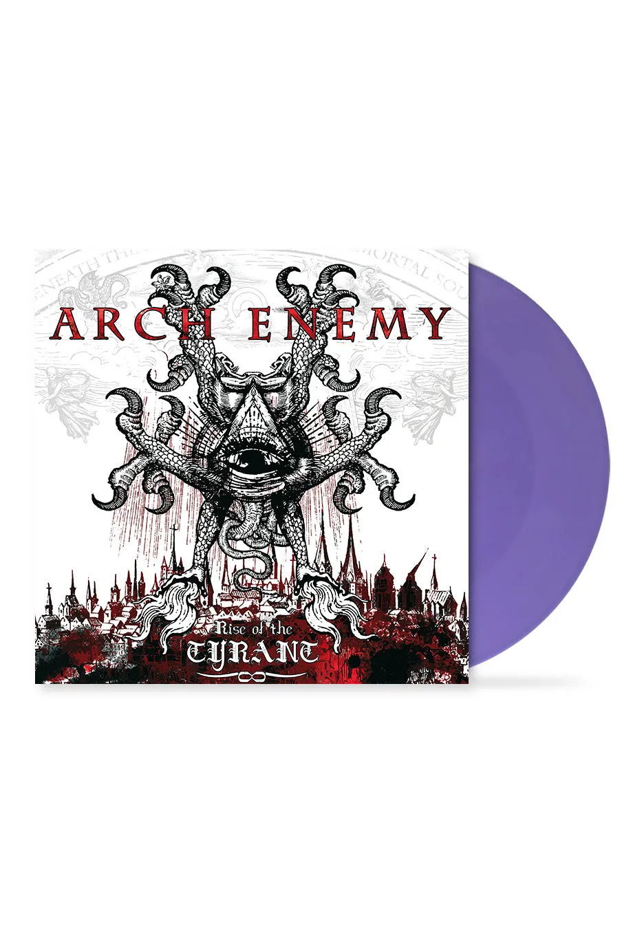 Arch Enemy Rise Of The Tyrant vinile LP lilla reissue