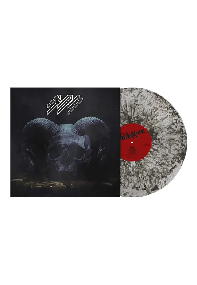 Ram Against vinile colorato crystal clear blackdust heavy metal