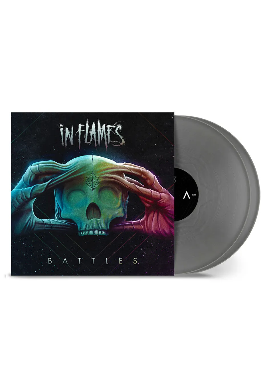 In Flames Battles Silver doppio vinile colorato 2 LP