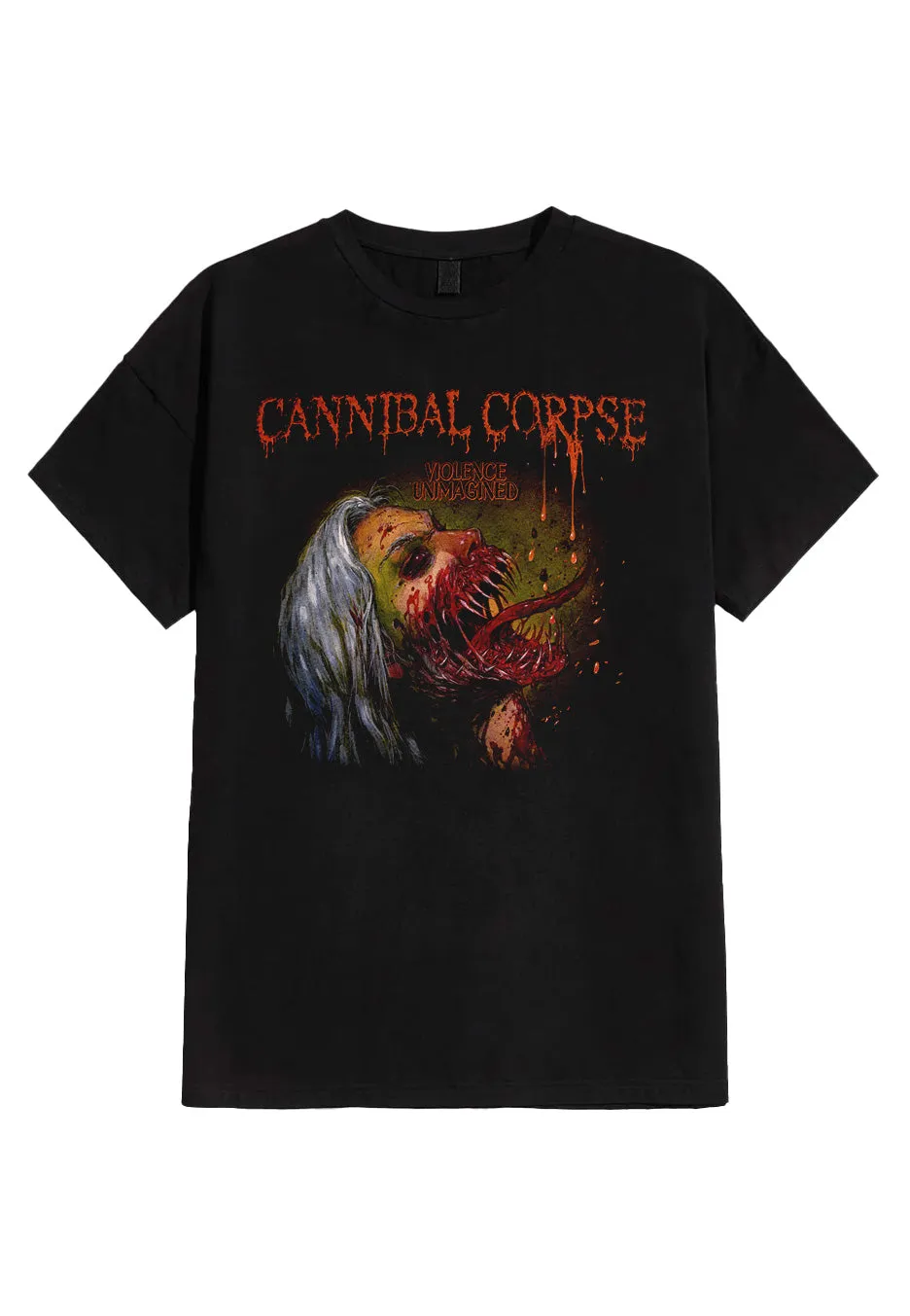Cannibal Corpse Violence Unimagined T-Shirt maglietta nera
