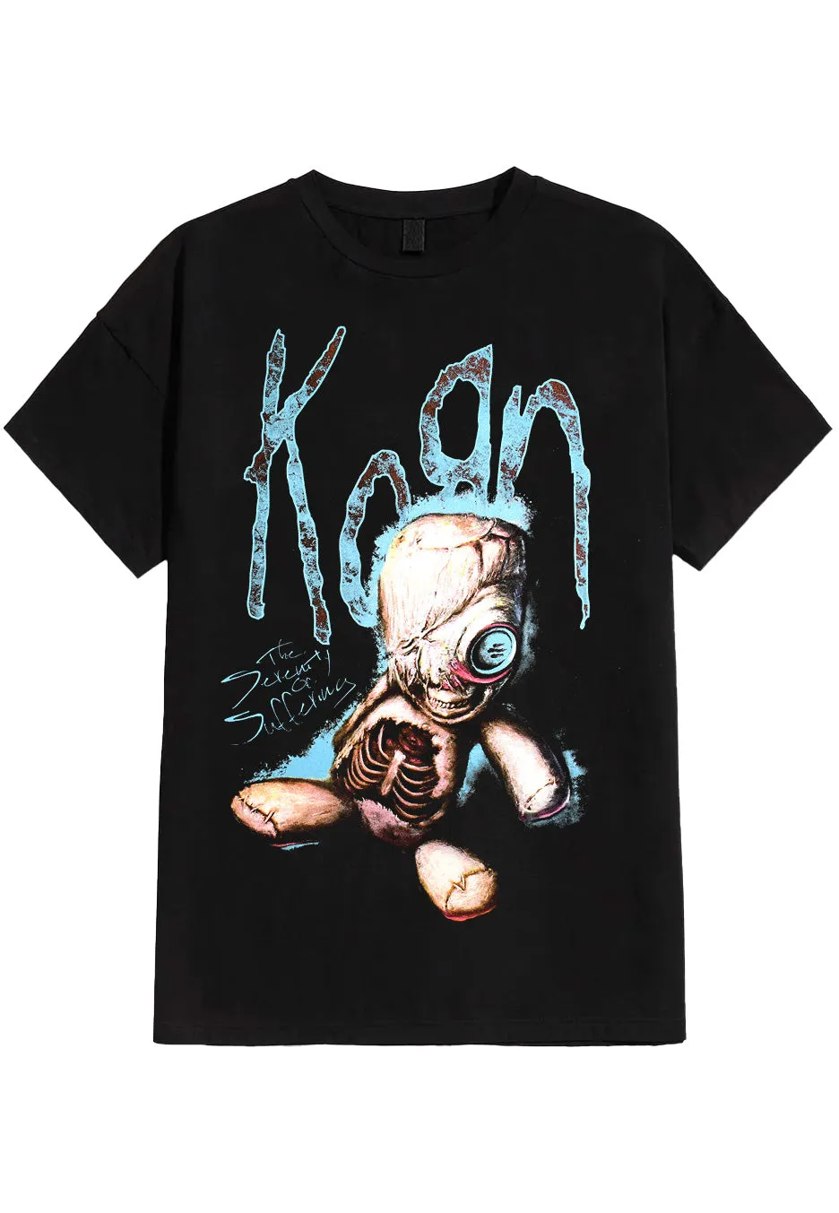 Korn SoS Doll t-shirt nera cotone morbido