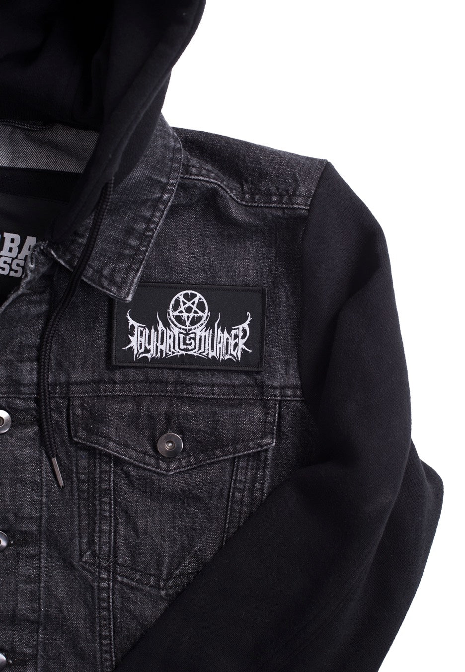 Thy Art Is Murder Logo patch nera death metal taglia unica