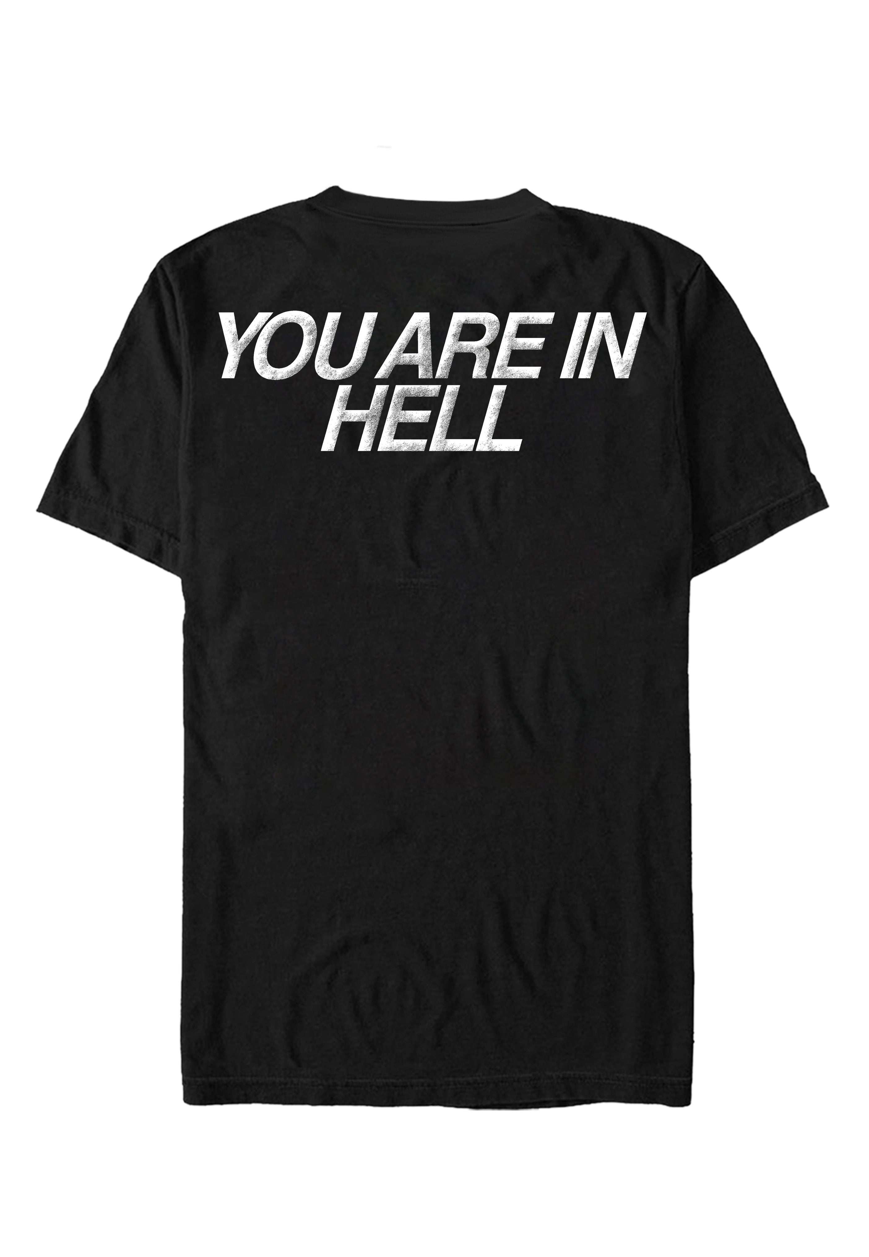 The Acacia Strain In Hell T-Shirt Maglietta Nera