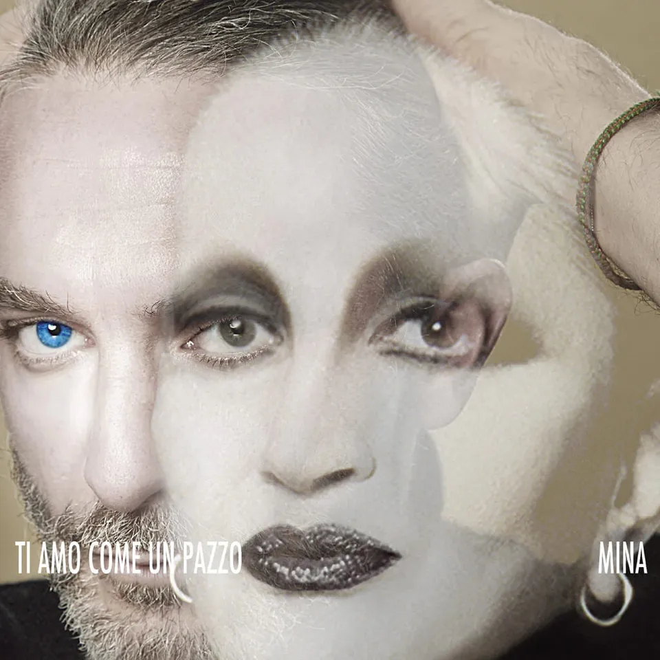 Mina Ti Amo Come Un Pazzo CD duetto Blanco