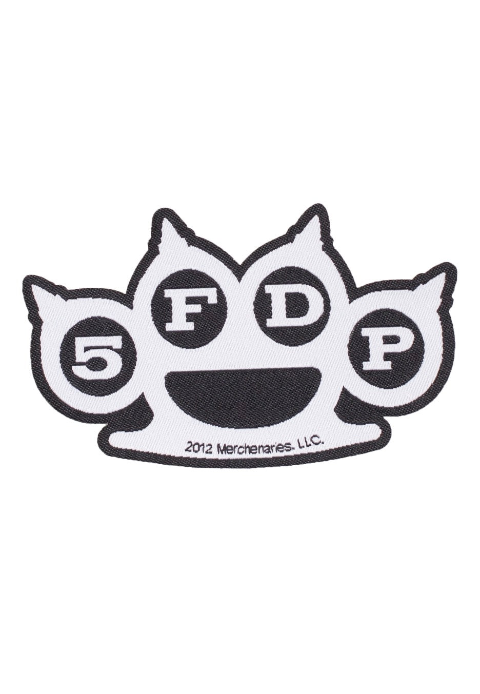 Five Finger Death Punch Knuckles Patch Toppa Grigia Onesize Metal