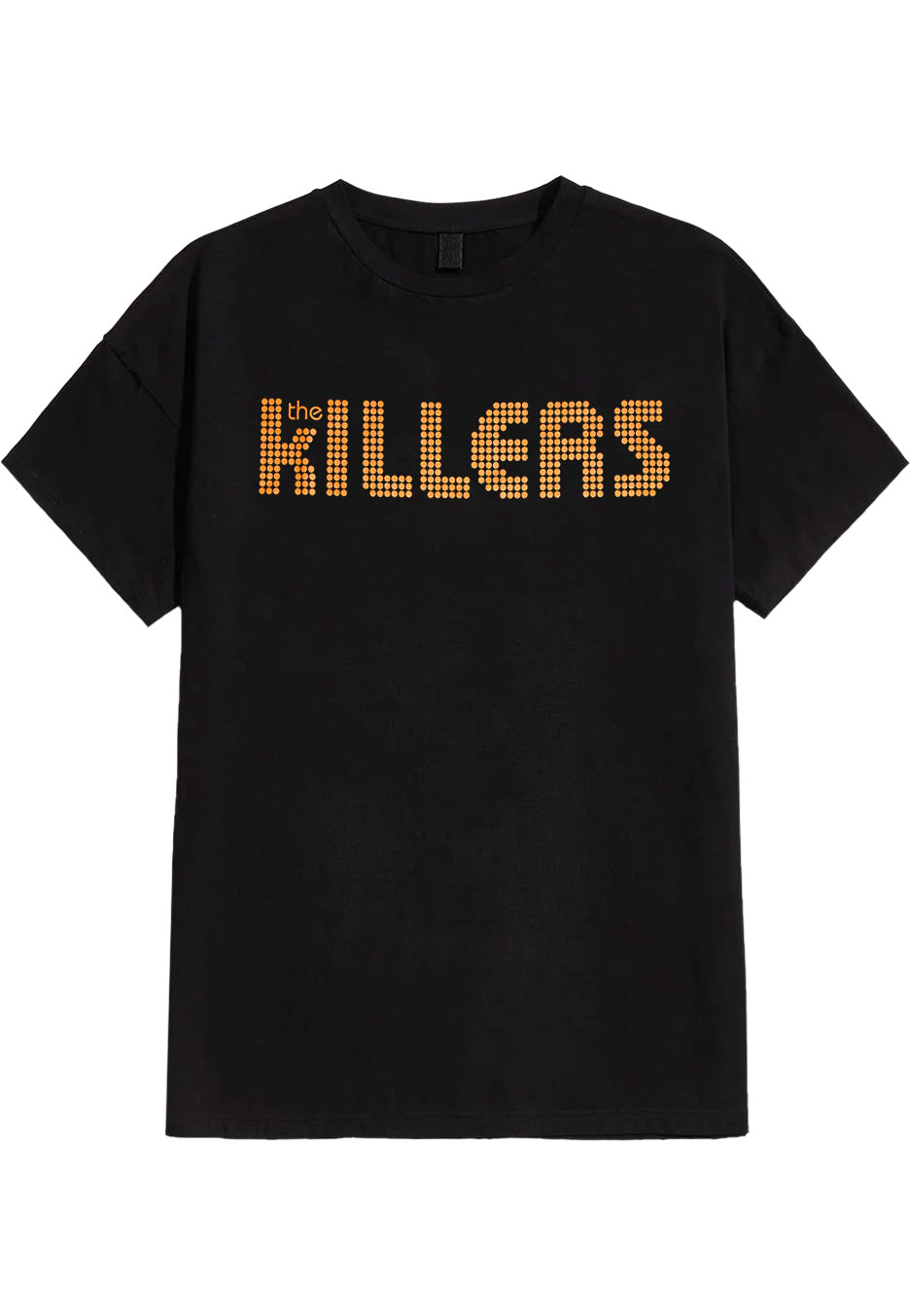 The Killers Logo t-shirt nera manica corta indie rock