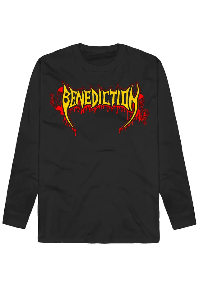 Benediction Scriptures longsleeve nero death