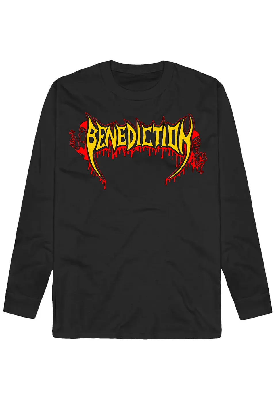 Benediction Scriptures longsleeve nero death