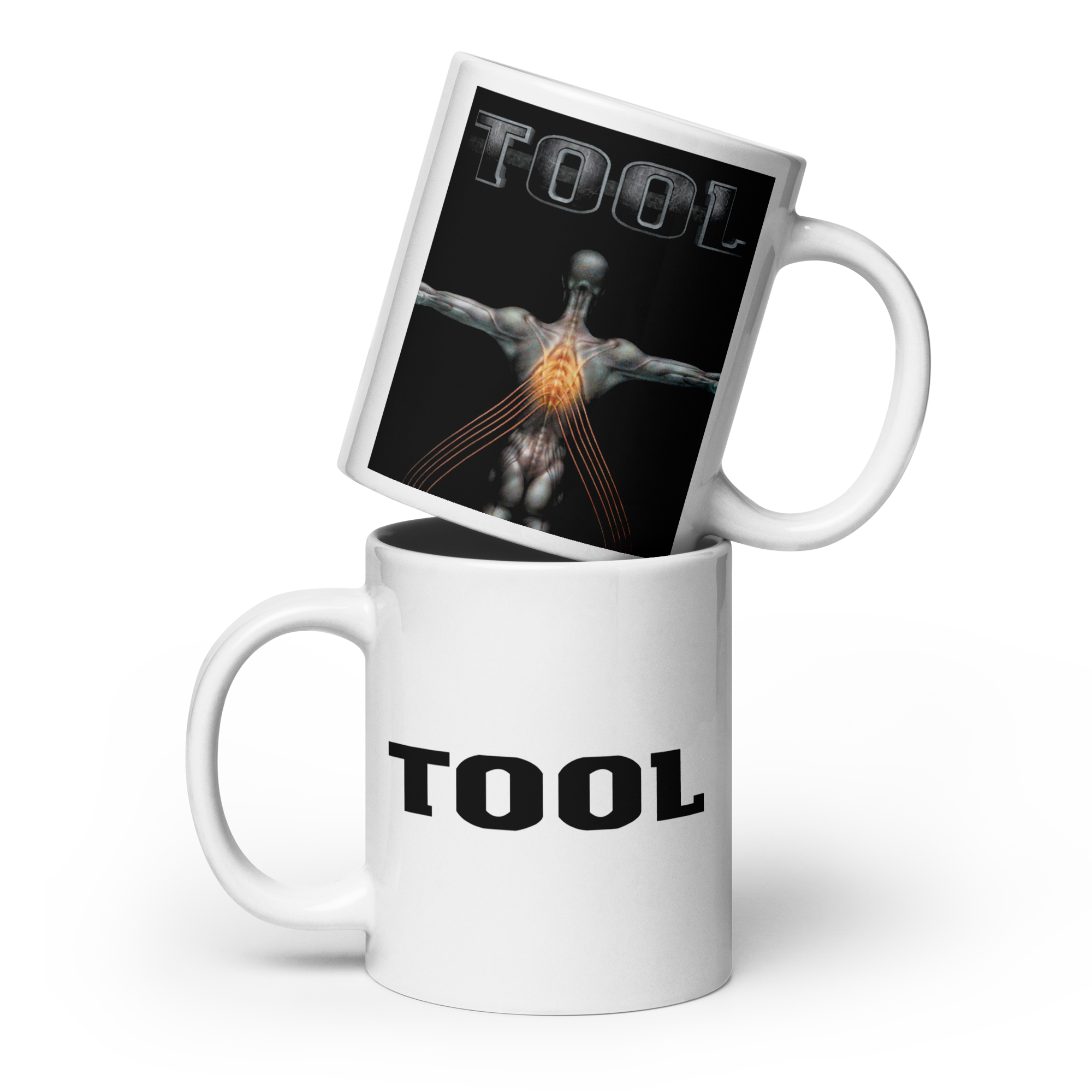 Tool Salival Tazza Ceramica Bianca 20 oz Cover Album