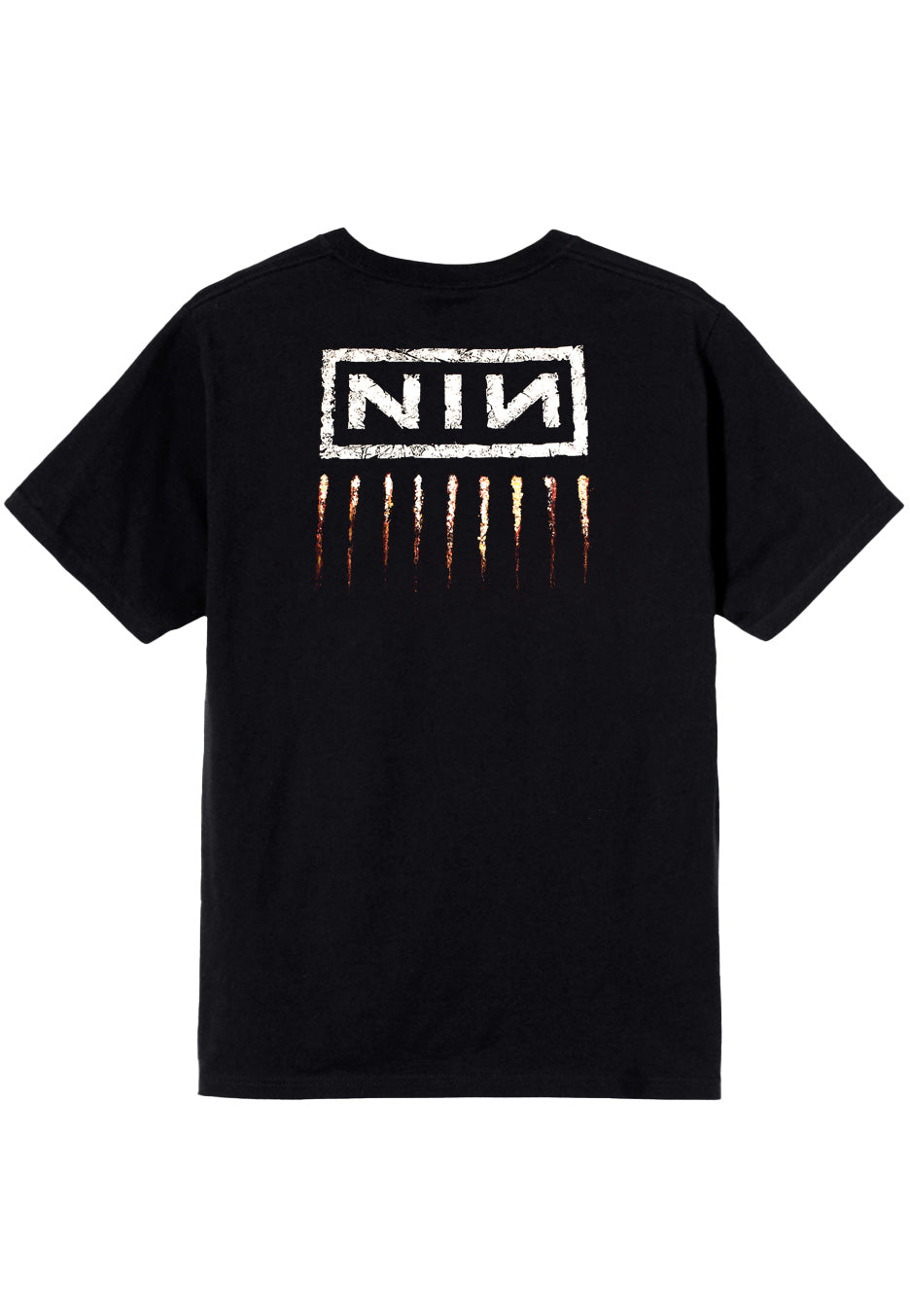 Nine Inch Nails Downward Spiral T-Shirt Nera Rock Alternativo