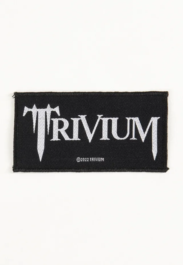 Trivium Logo patch nera metalcore