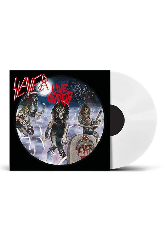 Slayer Live Undead vinile bianco thrash metal limitato