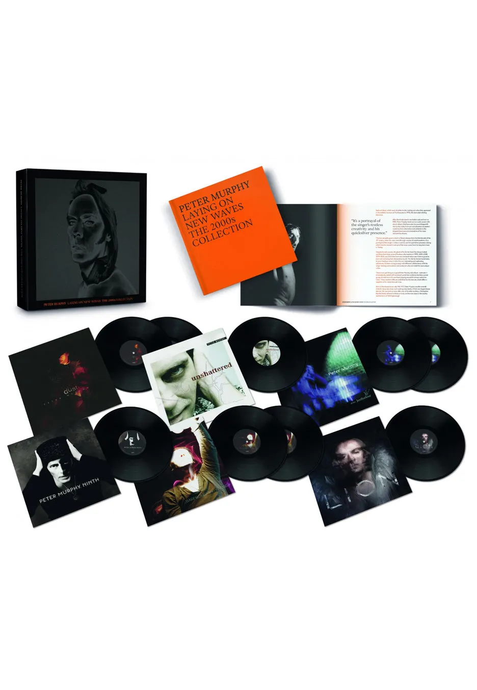 Peter Murphy Laying On New Waves cofanetto 9 vinili gothic