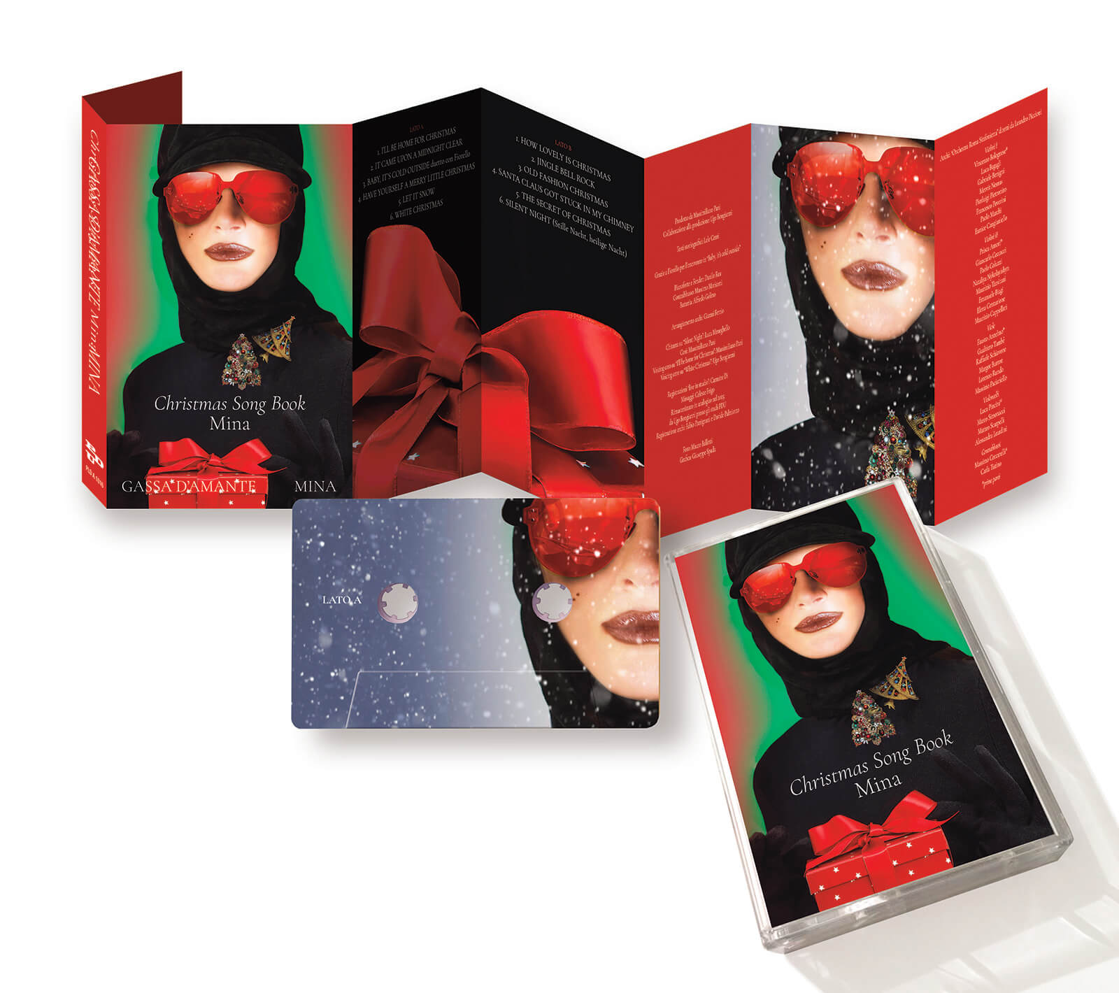 Mina Christmas Song Book MC musicassetta natalizia