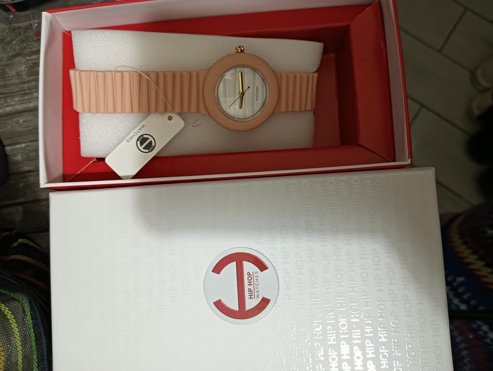 Hip Hop Sensoriality Orologio Donna Arancione 32 mm