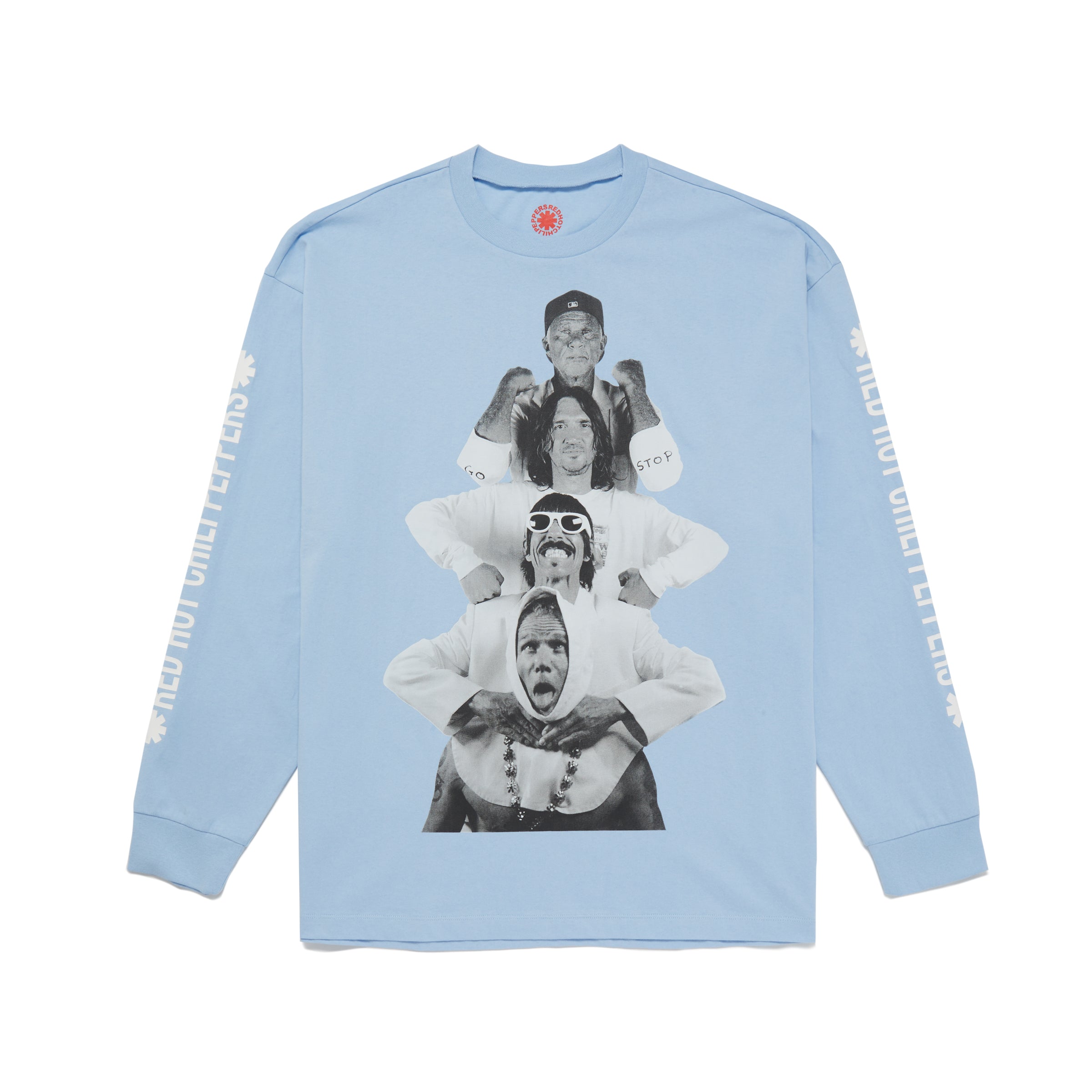 Red Hot Chili Peppers Four Wise Men maglietta azzurra L
