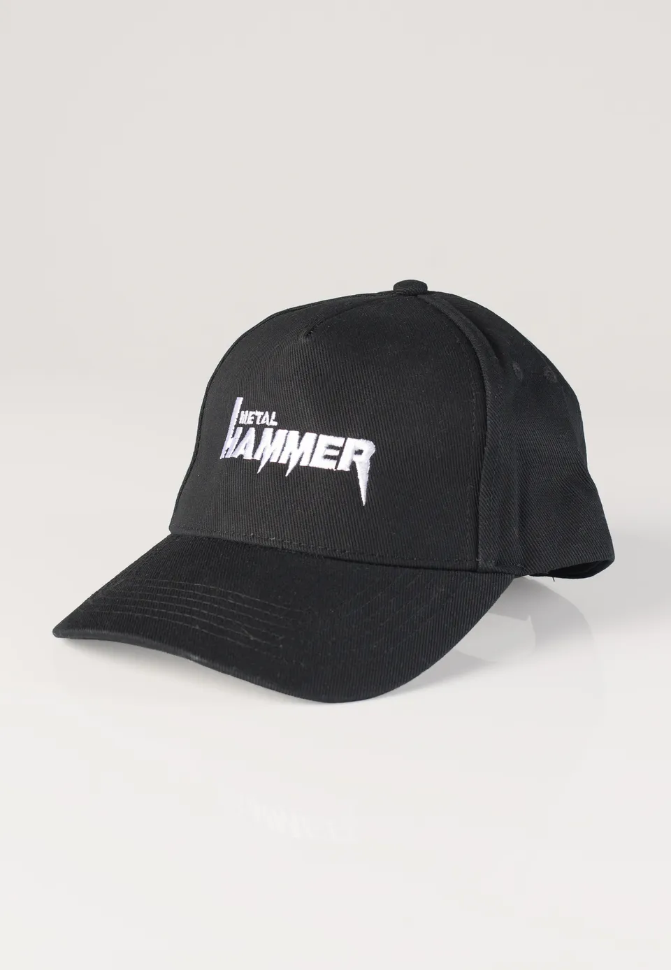 Metal Hammer Logo Cap cappellino nero strapback taglia unica