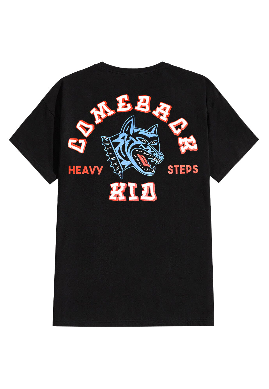 Comeback Kid Dog T-Shirt nera hardcore