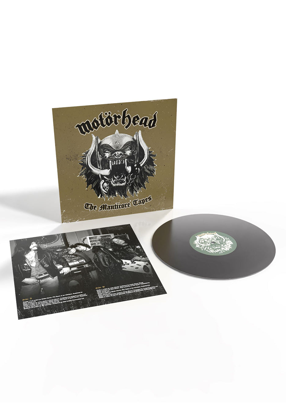 Motörhead The Manticore Tapes vinile LP nero 1LP