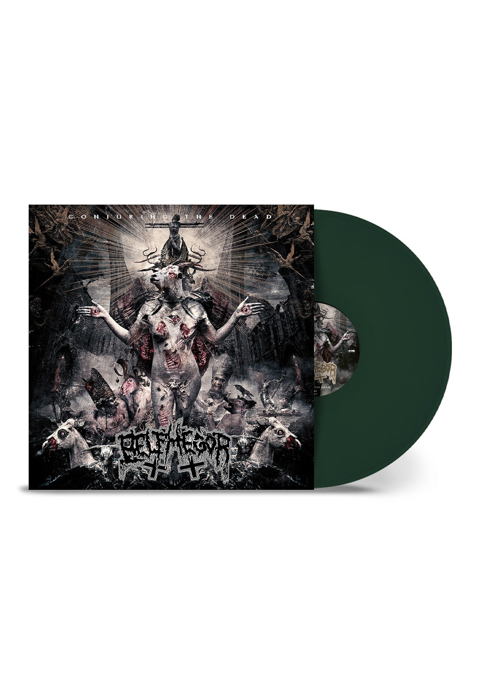 Belphegor Conjuring The Dead vinile LP dark green limitato