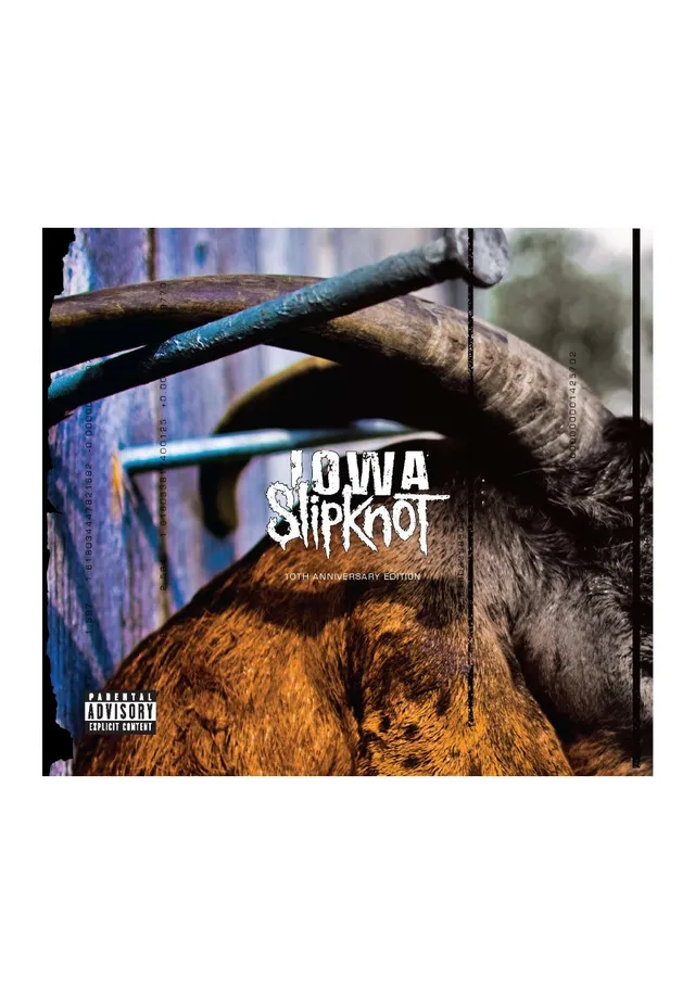 Slipknot Iowa 10th Anniversary Deluxe 2 CD+DVD nu metal
