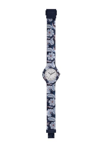 Hip Hop Winter Blossom orologio donna fiori silicone impermeabile