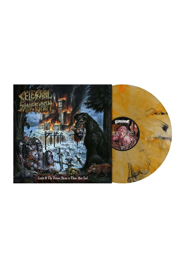 Celestial Sanctuary Cradle Of The Rotten LP vinile marmorizzato
