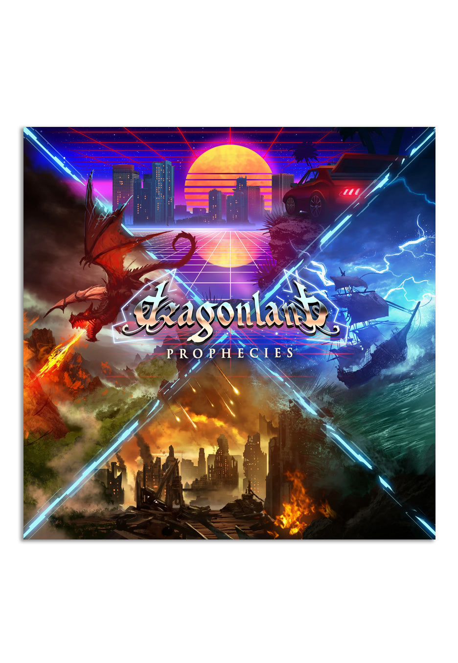 Dragonland Prophecies CD power metal melodico