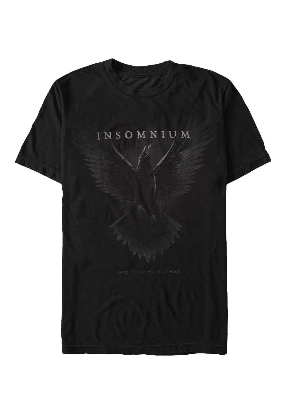 Insomnium The Blackest Bird maglietta uomo nera melodic