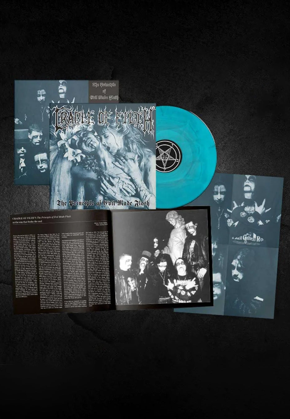 Cradle Of Filth The Principle Of Evil Made Flesh Vinile Blu