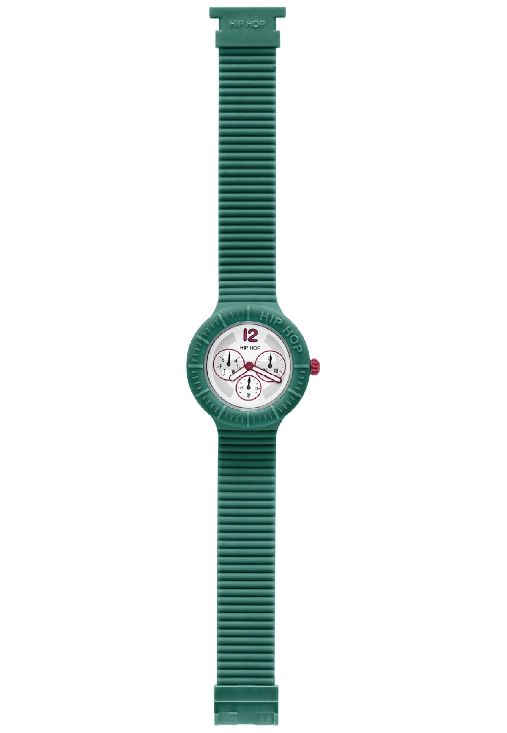 Hip Hop Master HWU0173 Orologio uomo silicone verde