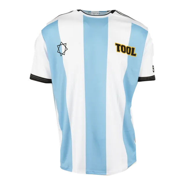 Tool Argentina Soccer Jersey maglia calcio blu poliestere
