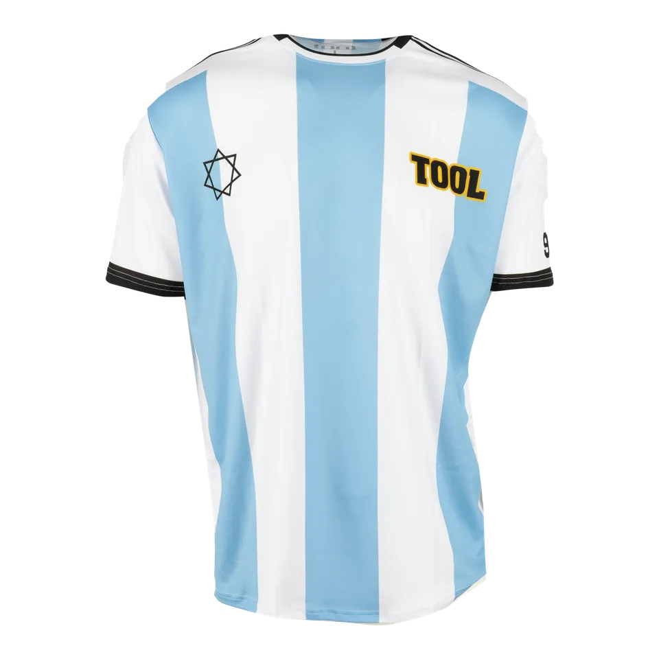 Tool Argentina Soccer Jersey maglia calcio blu poliestere