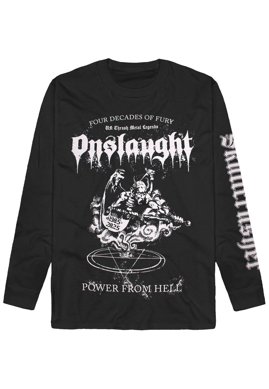 Onslaught Power From Hell longsleeve nero taglia L