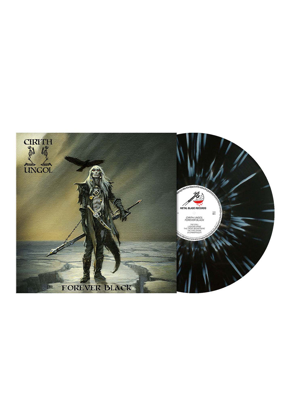 Cirith Ungol Forever Black Vinile Splatter LP Doom