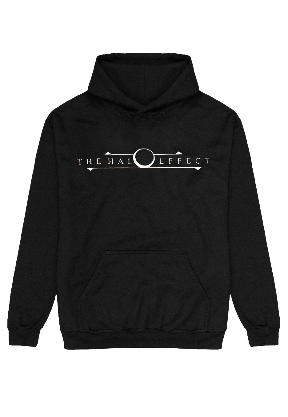 The Halo Effect Skull Sun felpa nera con cappuccio death metal