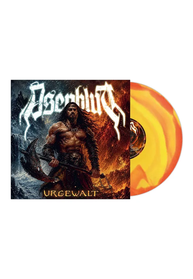Asenblut Urgewalt vinile rosso pagan metal