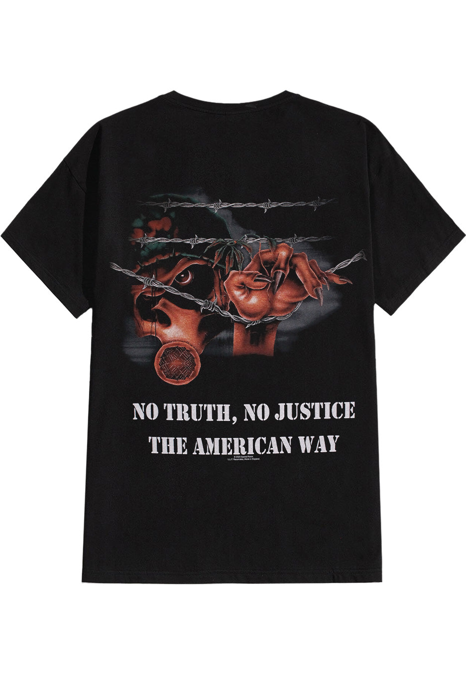 Sacred Reich The American Way maglietta nera thrash metal