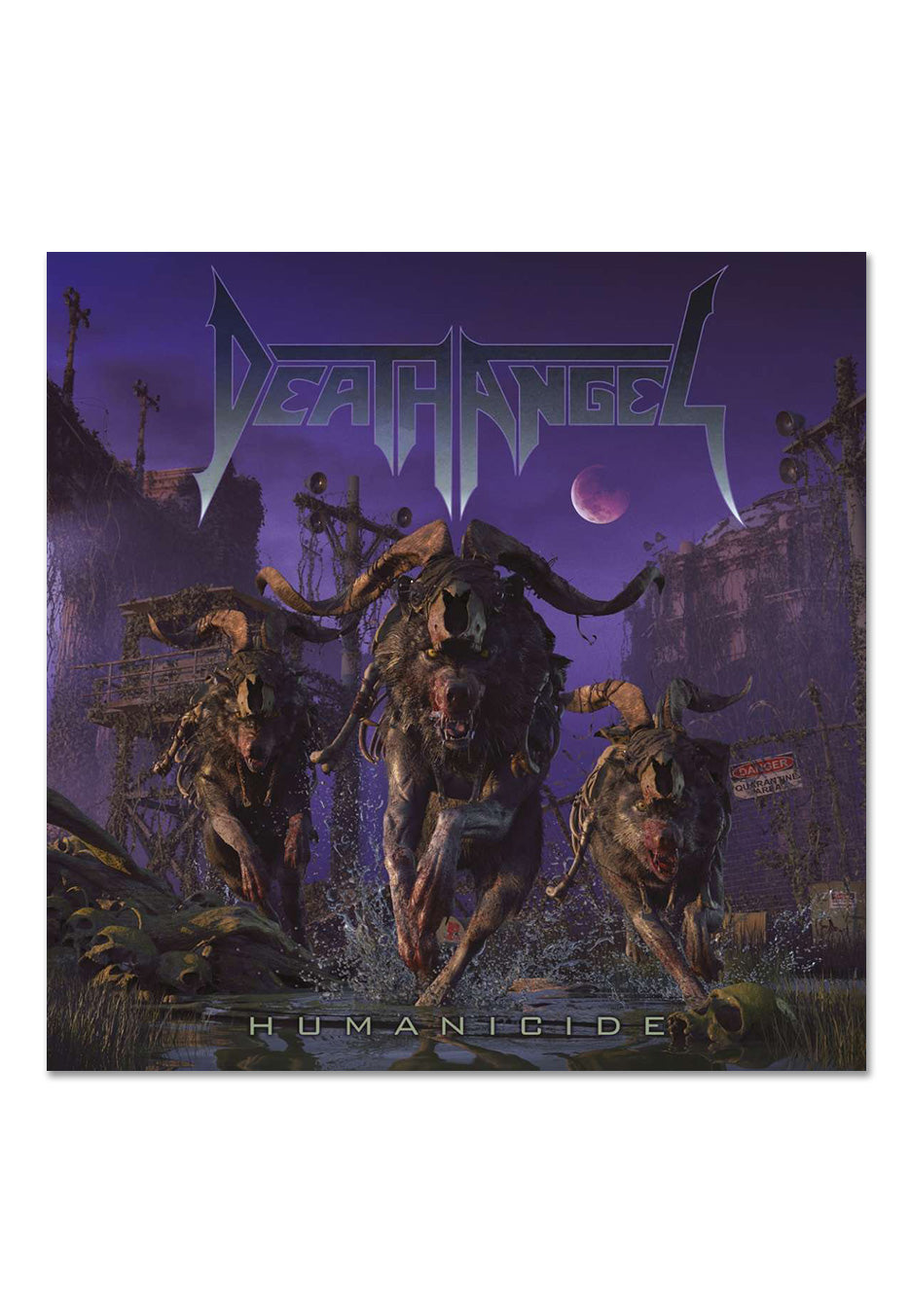 Death Angel Humanicide Vinile 2 LP Clear Purple Thrash Metal