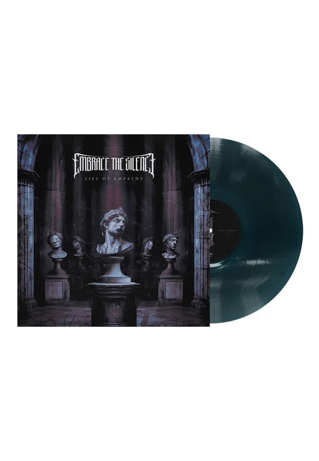 Embrace The Silence Lies Of Empathy vinile blu trasparente