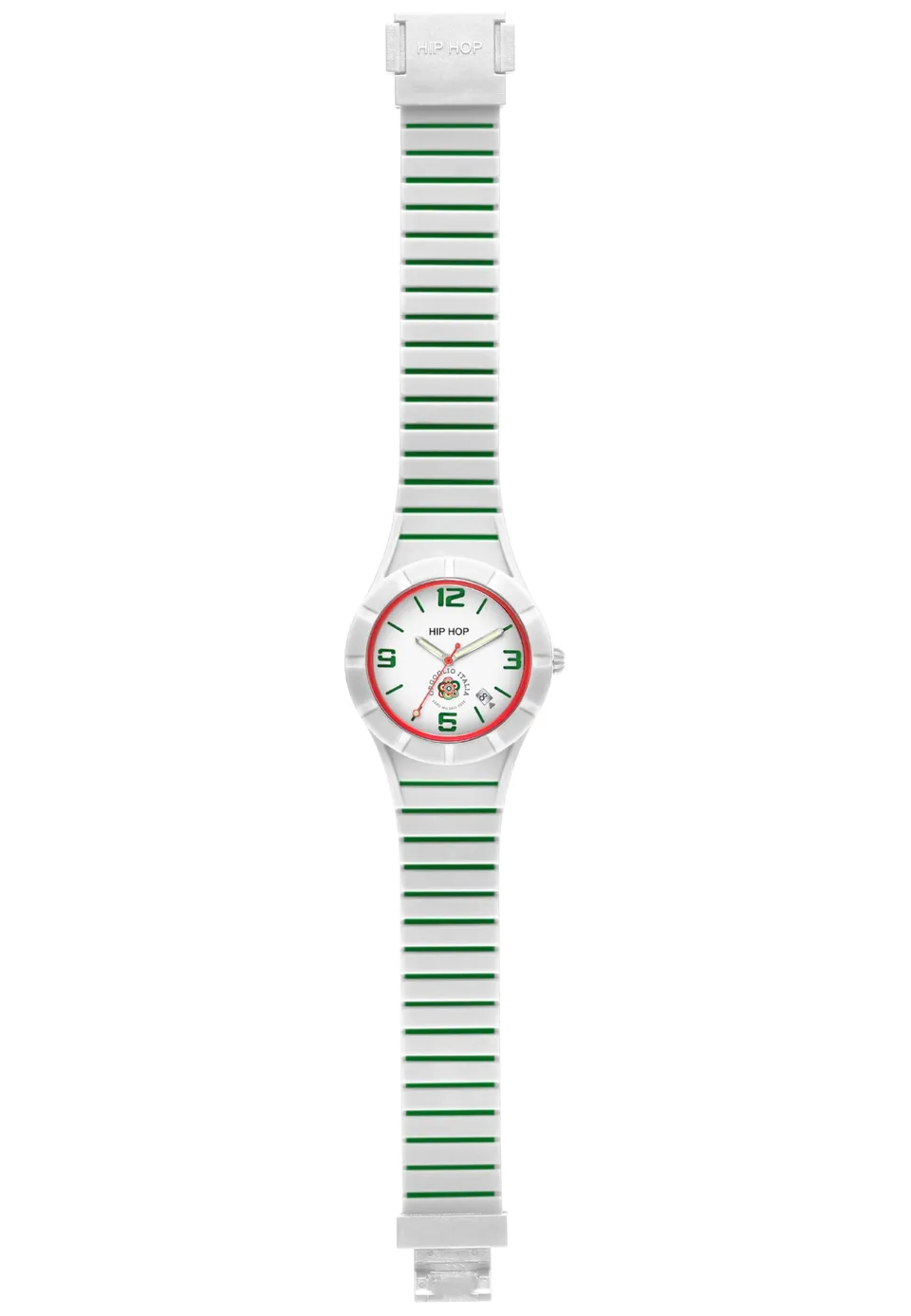 Hip Hop X Man orologio uomo silicone bianco 42 mm quarzo