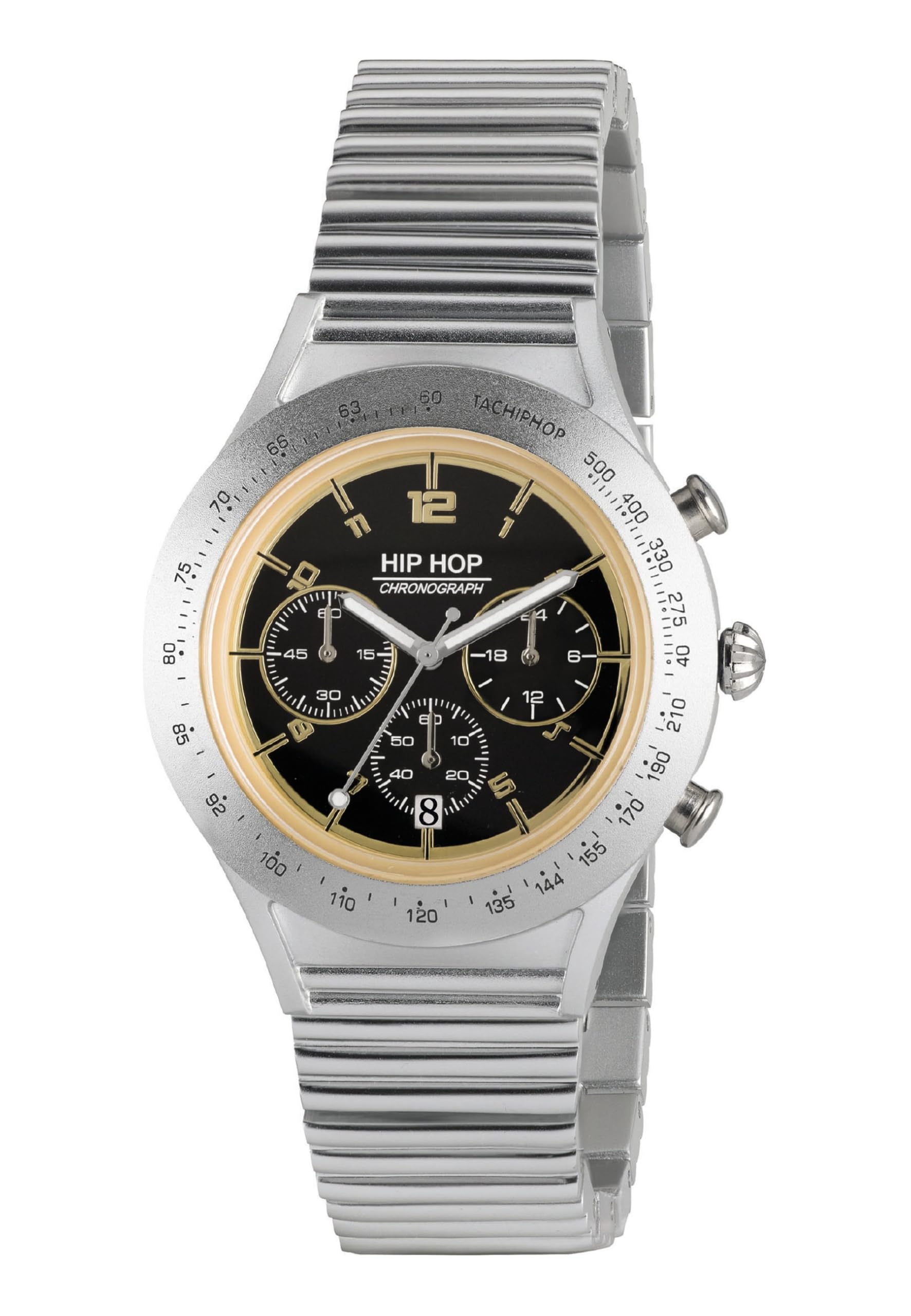 Hip Hop X Man HWU0731 orologio uomo beige alluminio