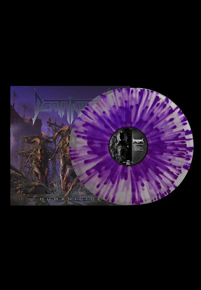 Death Angel Humanicide Vinile 2 LP Clear Purple Thrash Metal