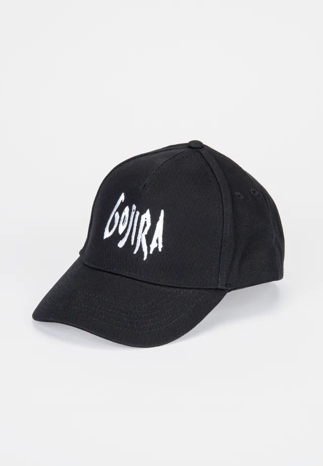 Gojira Logo Cap cappellino nero cotone snapback
