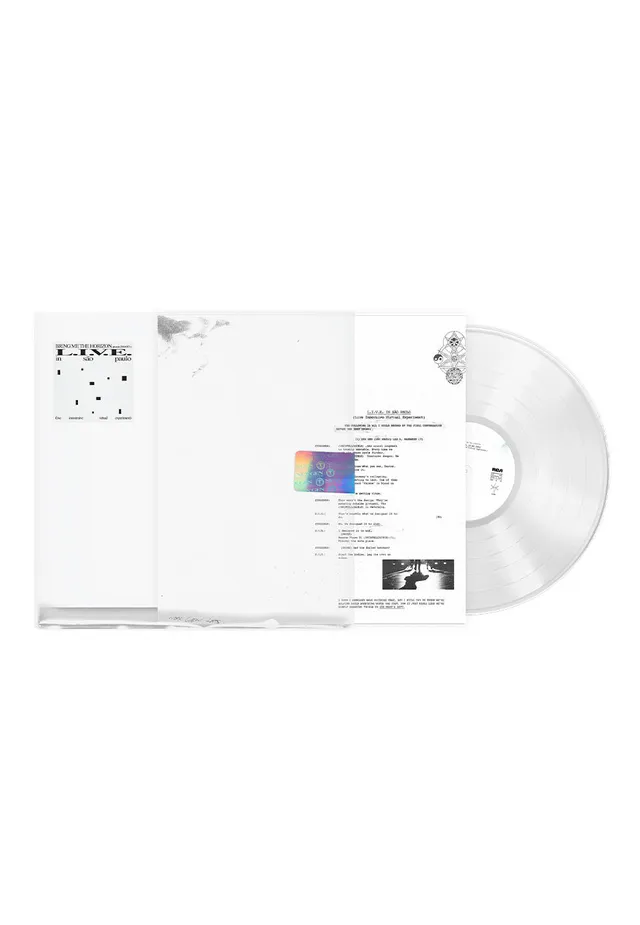 Bring Me The Horizon Live Sao Paulo 2 vinile trasparente