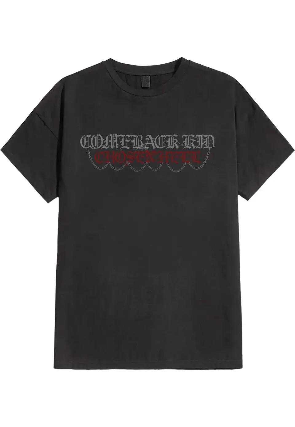Comeback Kid Book And Candle T-Shirt grigia uomo