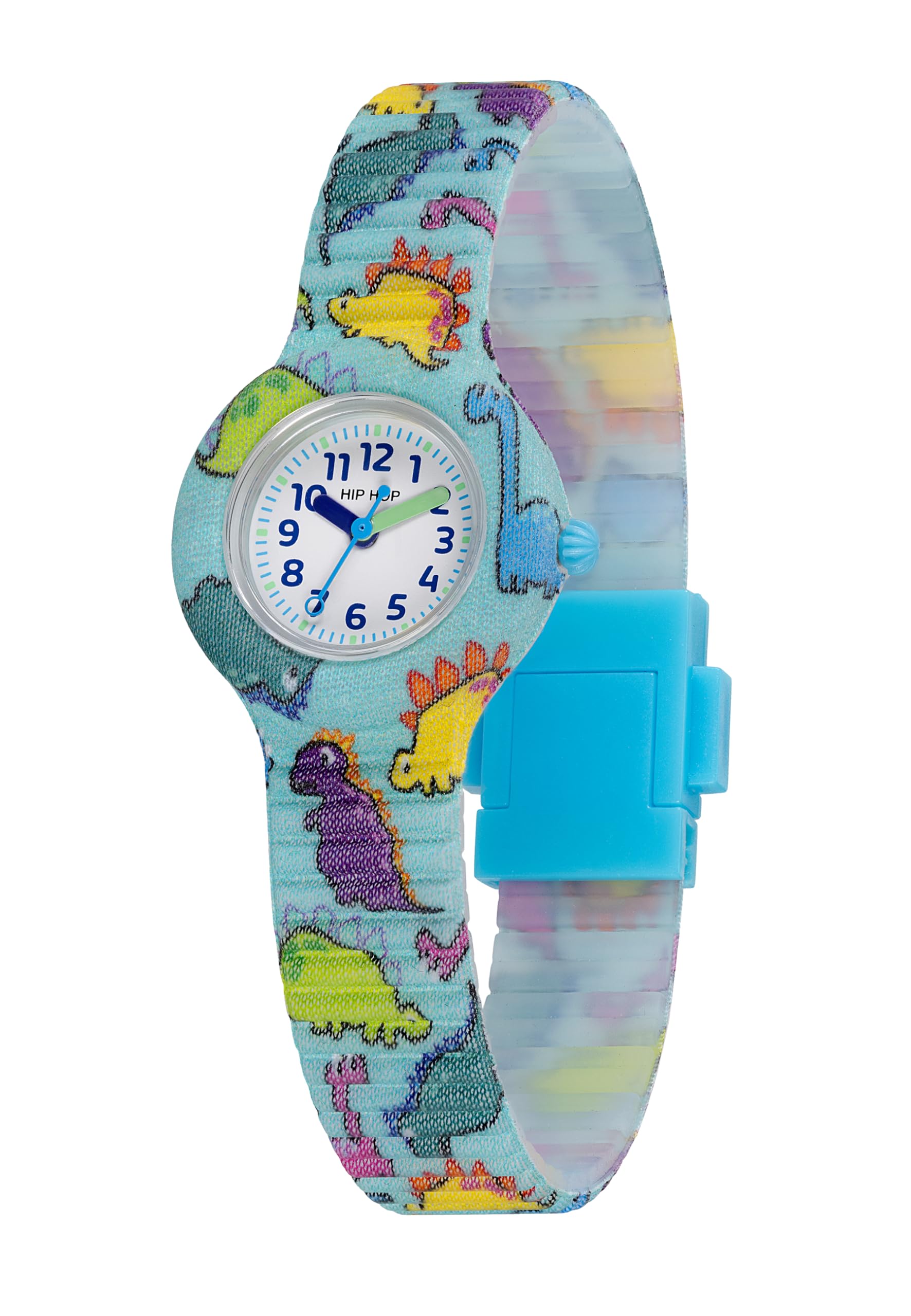 Hip Hop Kids Fun Happy Dino orologio bambini silicone 28 mm 5 atm