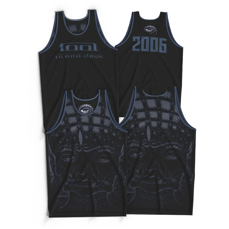 Tool 10000 Days canotta basket reversibile taglia L poliestere
