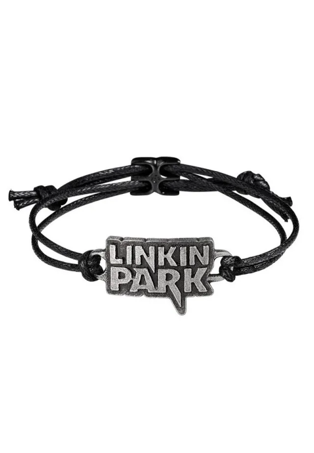 Linkin Park Lettering Logo bracciale onesize nu metal