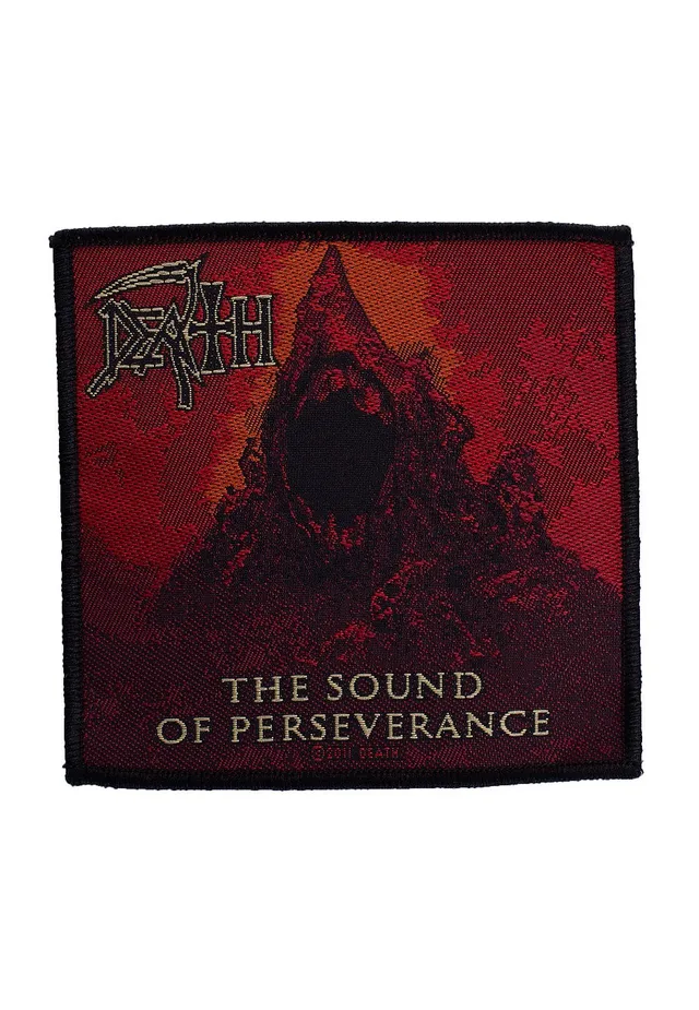 Death The Sound Of Perseverance patch toppa nera onesize